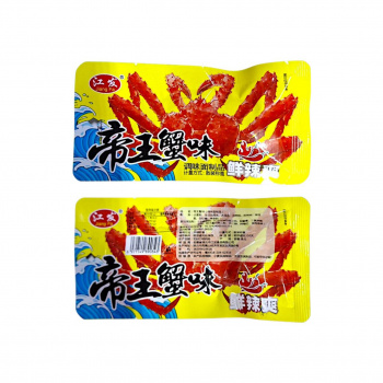 Соевое мясо арт. 890343 Пшеничное Пряный краб 18 г 30 шт. упаковка*