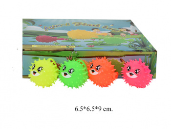 Мяч Антистресс арт. 751-11 Рыбка (12 шт.) в шоубоксе•/30 шт./