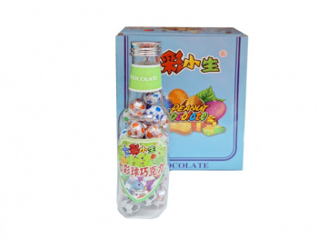 Конфета арт. 271212/271922-2 Драже "Мячик" в бутылке 120 г 9 шт. упаковка