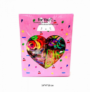 Резиночки арт. JYF60 "Зайка" Набор для волос в кор._ Резиночки арт. JYF60 "Зайка" Набор для волос в кор._