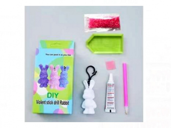 Алмазный набор арт. AY-83-805 Зайка 3D брелок 8 см. в кор. Алмазный набор арт. AY-83-805 Зайка 3D брелок 8 см. в кор.