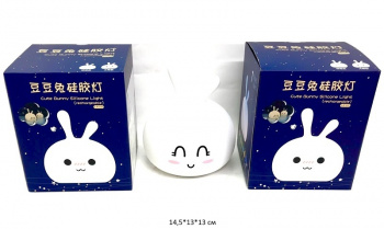 Ночник настольный арт. LJC-122 Зайка меняет цвет с USB в кор._ Ночник настольный арт. LJC-122 Зайка меняет цвет с USB в кор._