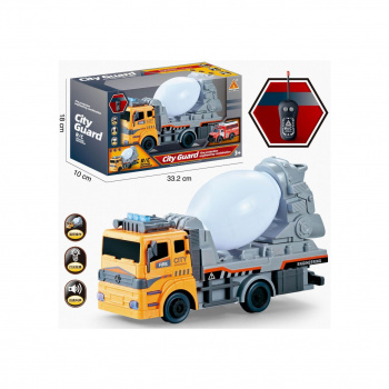 Бетономешалка на р/у арт. 60194A Звук, свет. в кор. 33,2*10*18