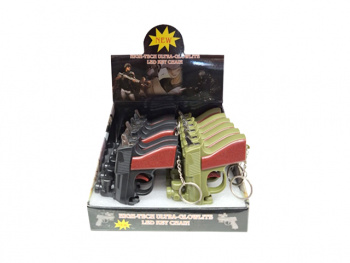 Фонарик арт. CY-509 Пистолет лазер брелок (12шт.) в кор.=