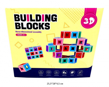 Конструктор арт. LK2210 Блоки "Веселые кубики" в кор._ Конструктор арт. LK2210 Блоки "Веселые кубики" в кор._