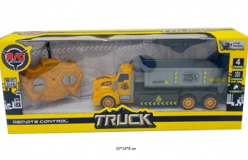 Самосвал на р/у арт. HT008 Спецтехника свет в кор.~