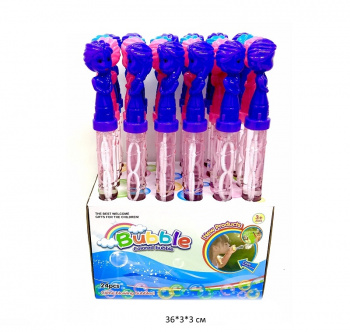 Пузыри мыльные арт. 3829 Девочка цвета микс (24 шт.) шоубокс_ Пузыри мыльные арт. 3829 Девочка цвета микс (24 шт.) шоубокс_