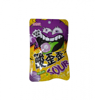 Конфета арт. 534679/534563 Кислая "Виноград" 20 г 20 шт. в кор.#