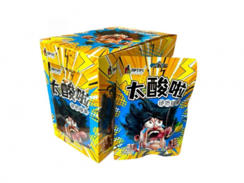 Конфета арт. 501732-3 Кислая Лимон 24 г 20 шт. упаковка#;, Конфета арт. 501732-3 Кислая Лимон 24 г 20 шт. упаковка#;,