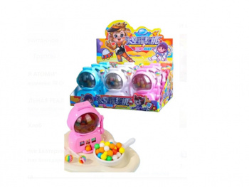 Конфета арт. 040989 "Игровой автомат Космонавт" 23,5 г 9 шт. в кор.*'