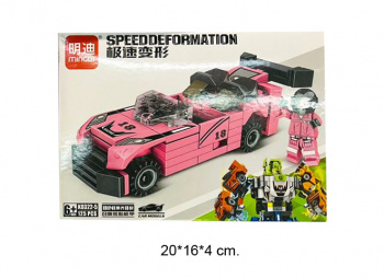 Конструктор арт. K0322-5 Автомобиль 125 дет. в кор.• Конструктор арт. K0322-5 Автомобиль 125 дет. в кор.•