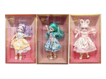 Кукла арт. 3093 Шарнирная в ассортименте в кор.= Кукла арт. 3093 Шарнирная в ассортименте в кор.=