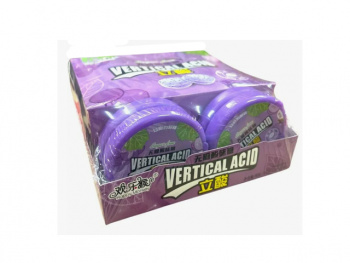 Конфета арт. 301129/ Кислая Драже без сахара "Виноград" 13 г в банке 20 шт. в кор.'