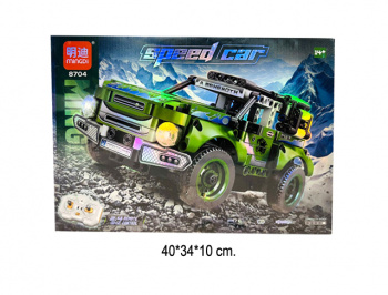 Конструктор арт. 8704 Автомобиль на р/у в кор.• Конструктор арт. 8704 Автомобиль на р/у в кор.•