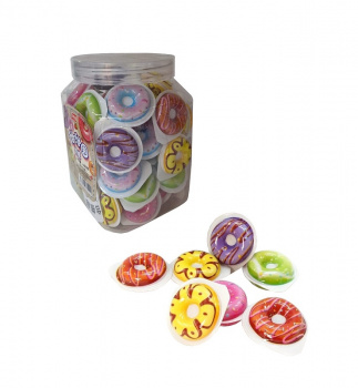 Мармелад арт. 95144 "Пончик" ассорти 50 шт. в пластик. банке Мармелад арт. 95144 "Пончик" ассорти 50 шт. в пластик. банке