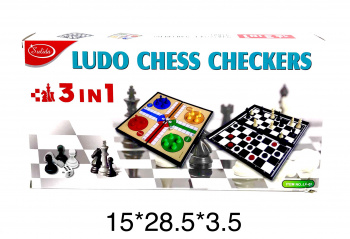 Шахматы арт. LC-03 Набор 3 в 1 в кор._ Шахматы арт. LC-03 Набор 3 в 1 в кор._