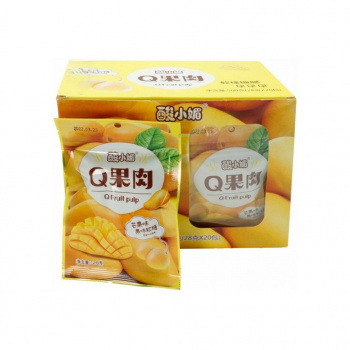 Мармелад арт. 950024/950017-4 Фруктовый Манго 28 г 20 шт. в кор.#