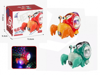 Рак арт. 9025 На батар. свет, звук в кор.=