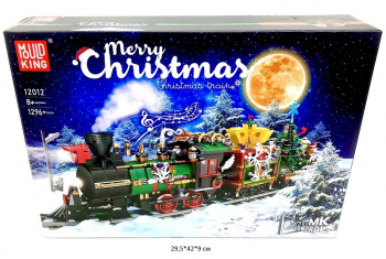 Конструктор арт. 12012 Рождественский поезд 1296 дет. в кор._ Конструктор арт. 12012 Рождественский поезд 1296 дет. в кор._