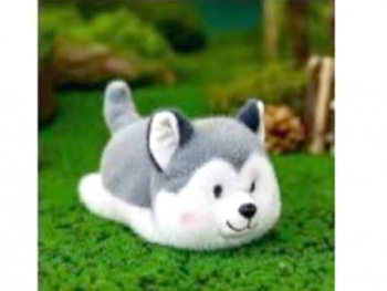 им Собака арт. 209986 Малыш хаски серый лежит ароматизированный в пак.