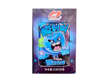 Конфета арт. 101951 Черника кислая 22 г 20 шт. в кор.'