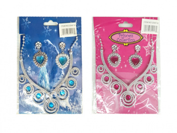 Набор украшений арт. 2047-6 Бусы, клипсы в ассортименте в пак.= Набор украшений арт. 2047-6 Бусы, клипсы в ассортименте в пак.=