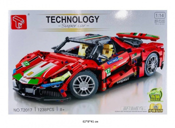 Конструктор арт. T2017 Автомобиль 1238 дет. в кор.~ Конструктор арт. T2017 Автомобиль 1238 дет. в кор.~
