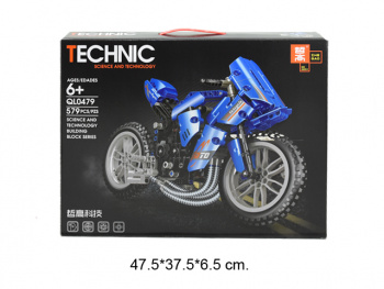 Конструктор арт. QL0479 Мотоцикл 579 дет. в кор._~/24 шт./ Конструктор арт. QL0479 Мотоцикл 579 дет. в кор._~/24 шт./
