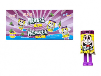 Конфета арт. 170516-2 Жидкая Коробочка на ножках "Виноград" 20 г 20 шт. в фиолетовой кор.