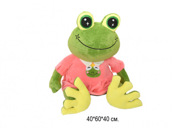 им Лягушка арт. 907-33-2 Девочка 60 см в пак.) им Лягушка арт. 907-33-2 Девочка 60 см в пак.)