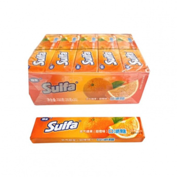 Конфета арт. 936752/936578 Жевательная "Апельсин" 35 г 20 шт. в кор.