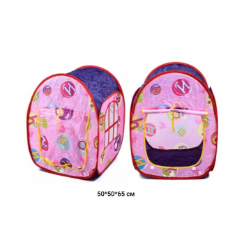 Палатка детская арт. 889-94A Малая "Буквы" в пак. 50*50*65