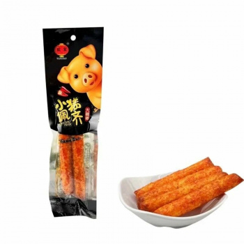 Соевое мясо арт. 050275 Пшеничные Острые свиные палочки 16 г 30 шт. упаковка'^