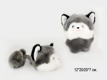 им Собака арт. 209304 Хаски Брелок раздвижной на магните 12*20 см в пак. 