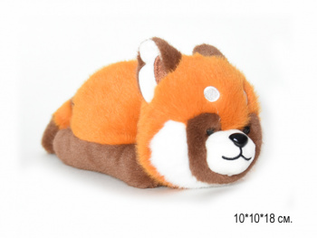 им Панда арт. 209985 Красная Малыш лежит ароматизированный 18 см в пак.