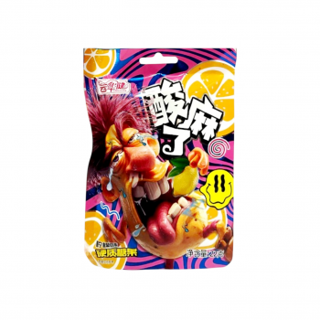 Конфета арт. 990221-1 Суперкислая "Лимон" 22 г 20 шт. в кор.,