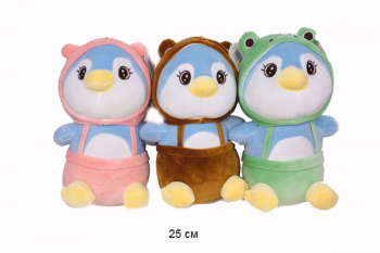 им Пингвин арт. 81025-1 В костюме цвета микс 25 см в пак.) им Пингвин арт. 81025-1 В костюме цвета микс 25 см в пак.)