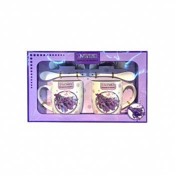 Подарочный набор арт. 901-007 На двоих "Lavender" 6 предметов в кор.