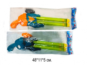 Помпа водн. арт. 917-4 "Ружье" цвета микс в пак.• Помпа водн. арт. 917-4 "Ружье" цвета микс в пак.•