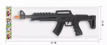 Оружие арт. 8130D Автомат трещотка в пак. 35*2,2*10,4