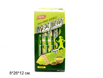 Печенье арт. 424368/424351 В глазури с начинкой "Матча" 22 г 20 шт. зеленая упаковка'