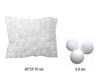 Мяч теннисный арт. LD081 Настольный белый Набор в пак._ Мяч теннисный арт. LD081 Настольный белый Набор в пак._