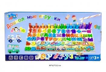 Деревянная игрушка арт. 2181-150 Набор логическая игра в кор._