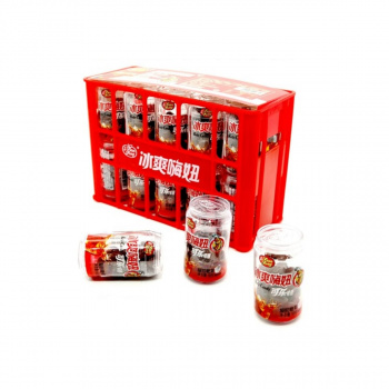 Конфета арт. 451889/451186 Жевательные бобы "Кола" 18 г в банке 20 шт. в кор.*