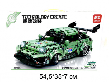 Конструктор арт. 8201 Автомобиль 612 дет. в кор._•/24 шт./ Конструктор арт. 8201 Автомобиль 612 дет. в кор._•/24 шт./