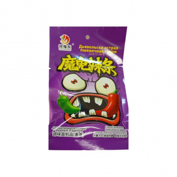 Соевое мясо арт. 470803 Пшеничная супер острая соломка 30 шт. упаковка,