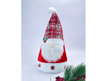 Колпак новогодний арт. 618111-502 "Дед Мороз" (12 шт.) упаковка Колпак новогодний арт. 618111-502 "Дед Мороз" (12 шт.) упаковка