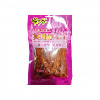 Соевое мясо арт. 502486 Пшеничные пряные ломтики "Москва" 175 г 10 шт. розовая упаковка,