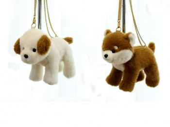 им Сумка арт. 209102 Собака стоит на цепочке в ассортименте в пак.