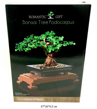 Конструктор арт. 19004 Бонсай 878 дет. в кор._ Конструктор арт. 19004 Бонсай 878 дет. в кор._
